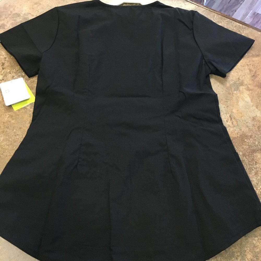Code Happy Mock Wrap Top - Picture 4 of 4